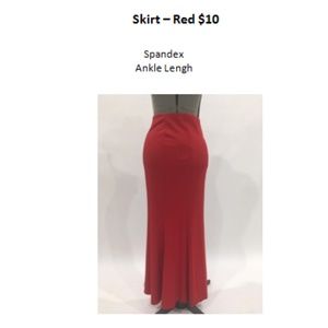 Red Skirt